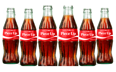 6-Pack Coca-Cola of 8 fl oz. personalized glass bottles (自提價)